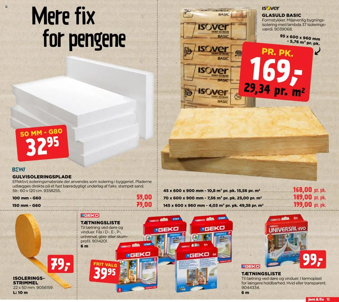 Jem & fix Tilbudsavis gyldig fra 10.08.2025 | Side: 13 | Produkter: Søm