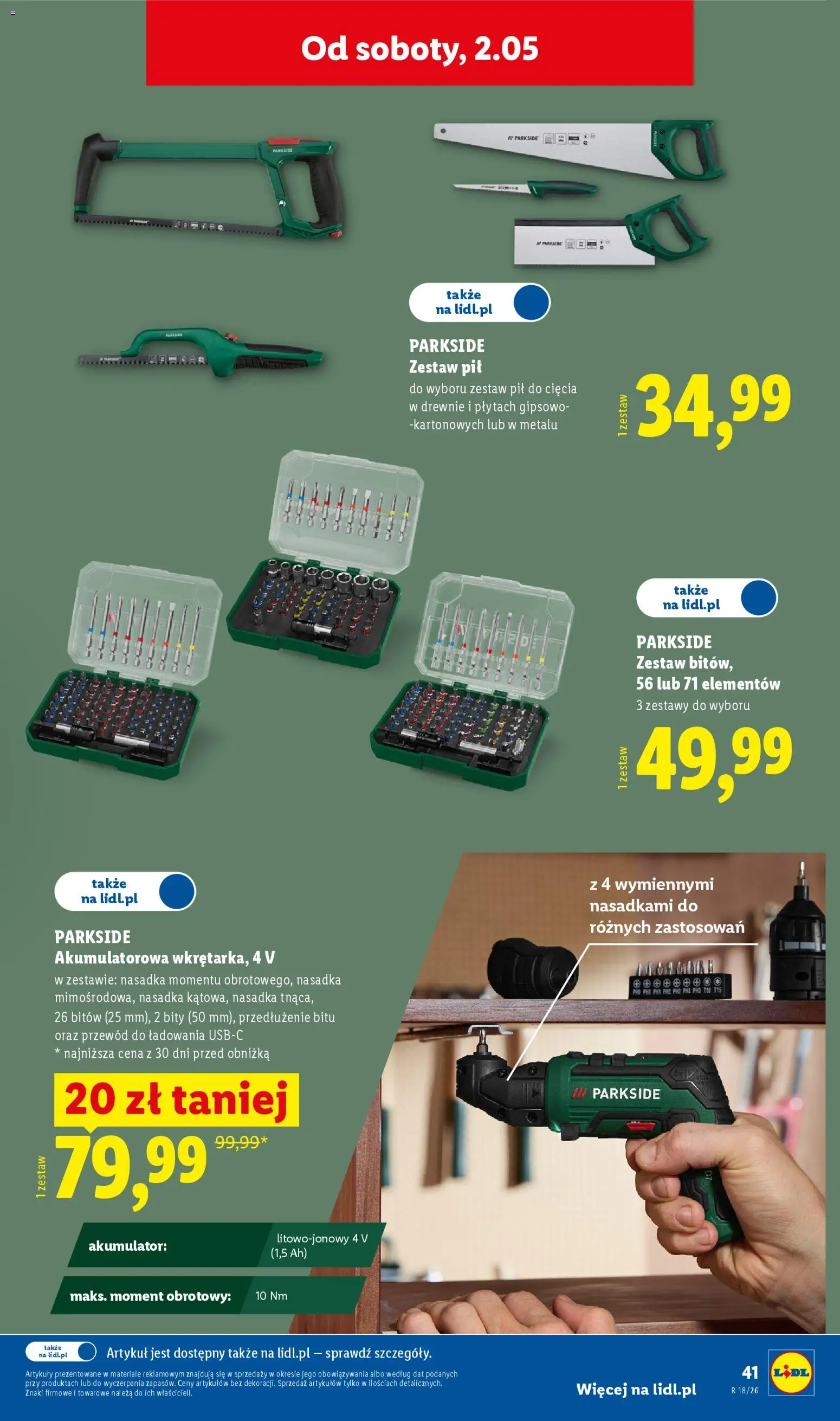 Lidl Katalog od 27.04.2026 | Strona: 49