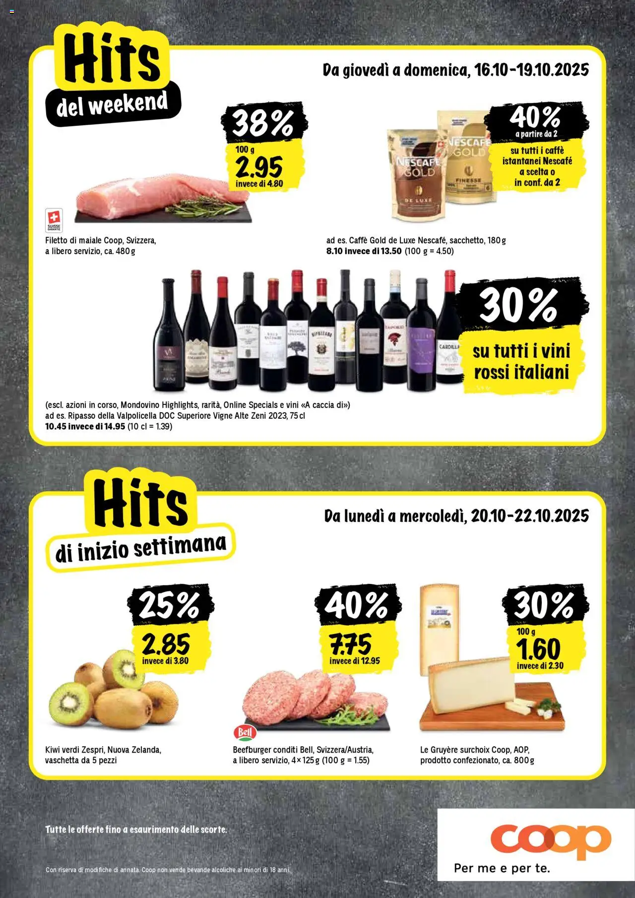 Coop - Una settimana di azioni – gültig ab 16.10.2025 | Seite: 20 | Produkte: Kiwi