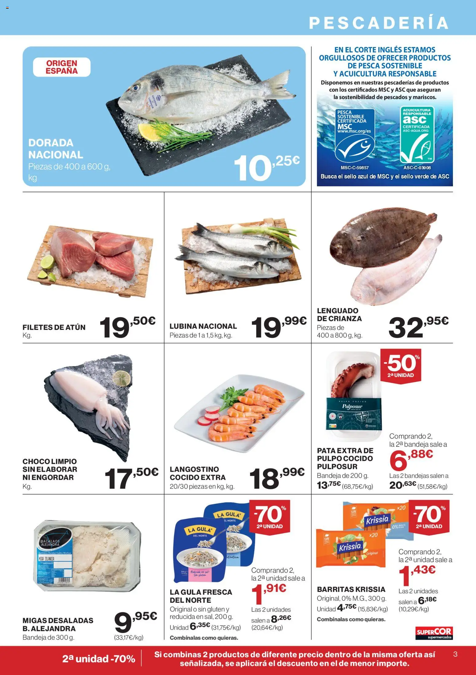 Supercor Canarias │ válido desde el 12.02.2026 | Página: 3 | Productos: Bandeja, Langostino