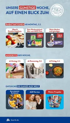 Aldi Süd Prospekt 	 ab 02.02.2026 gültig | Seite: 2