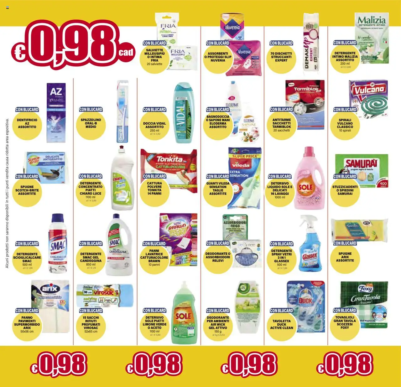Volantino Il Gigante del 07.08.2025 | Pagina: 14 | Prodotti: Sapone, Spazzolino, Detergente intimo, Aceto