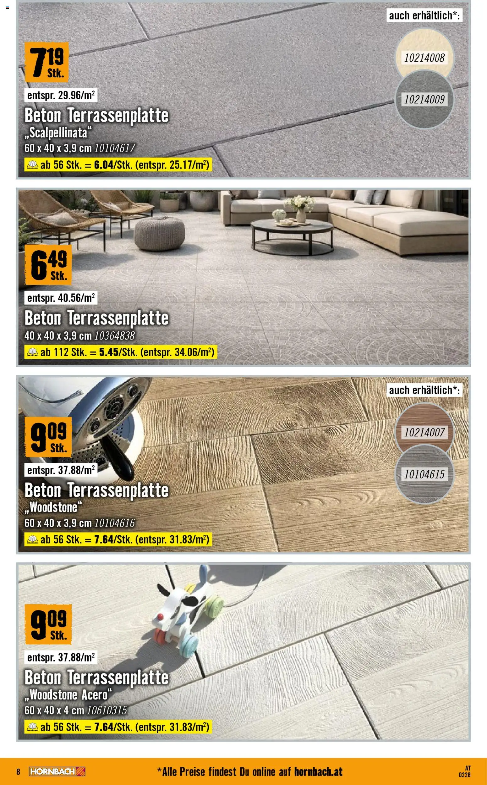 Hornbach Flugblatt gültig ab 23.02.2026 | Seite: 8