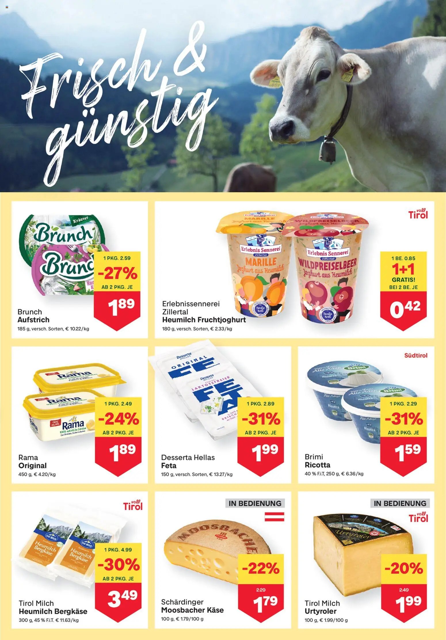 MPREIS Flugblatt gültig ab 12.02.2026 | Seite: 5 | Produkte: Milch, Käse, Joghurt