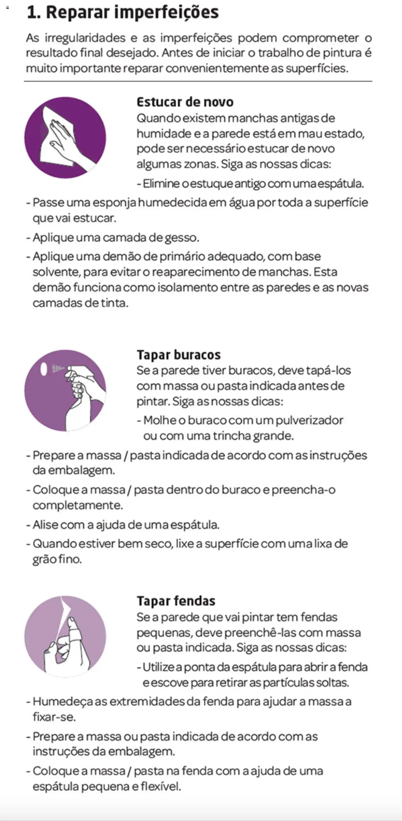 BricoMarché Pintar paredes │ válido de 27.12.2023 | Página: 3 | Produtos: Isolamento, Esponja, Base, Massa