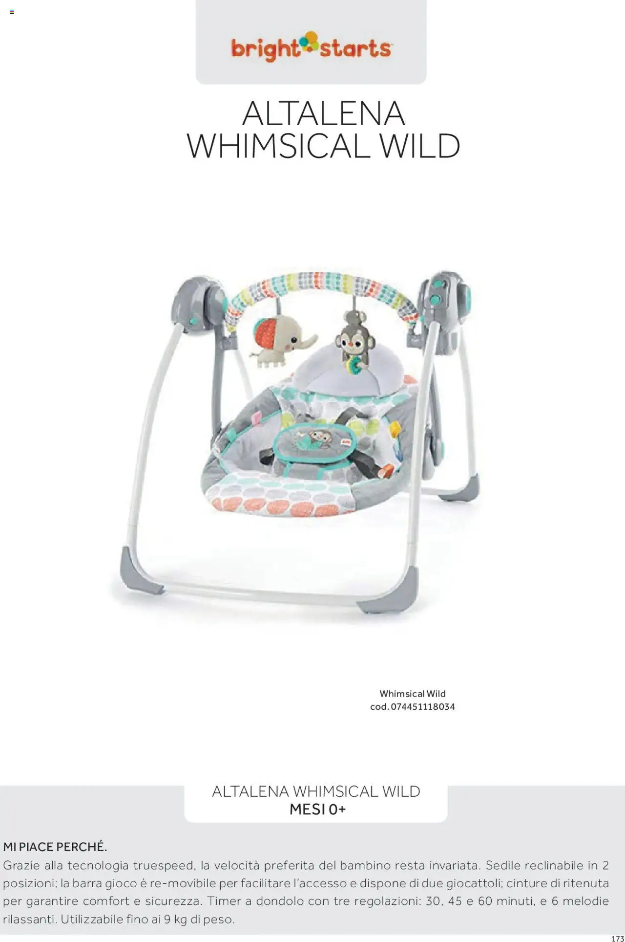 Volantino Prenatal del 01.01.2025 | Pagina: 12 | Prodotti: Dondolo, Altalena, Gioco