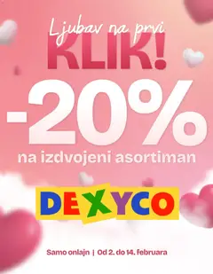 Dexy co katalog - pregled Dexy co kataloga - važi od 02.02.2026