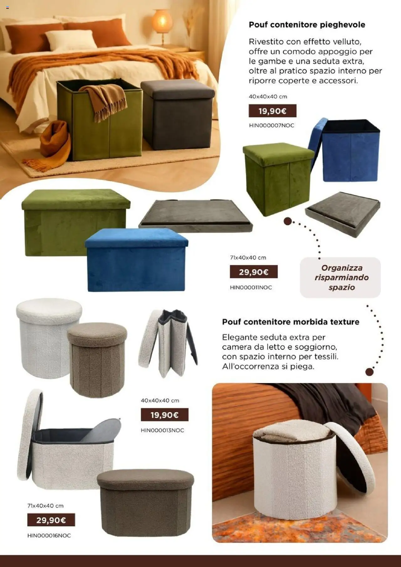 Volantino Kasanova del 16.09.2025 | Pagina: 29 | Prodotti: Contenitore, Letto