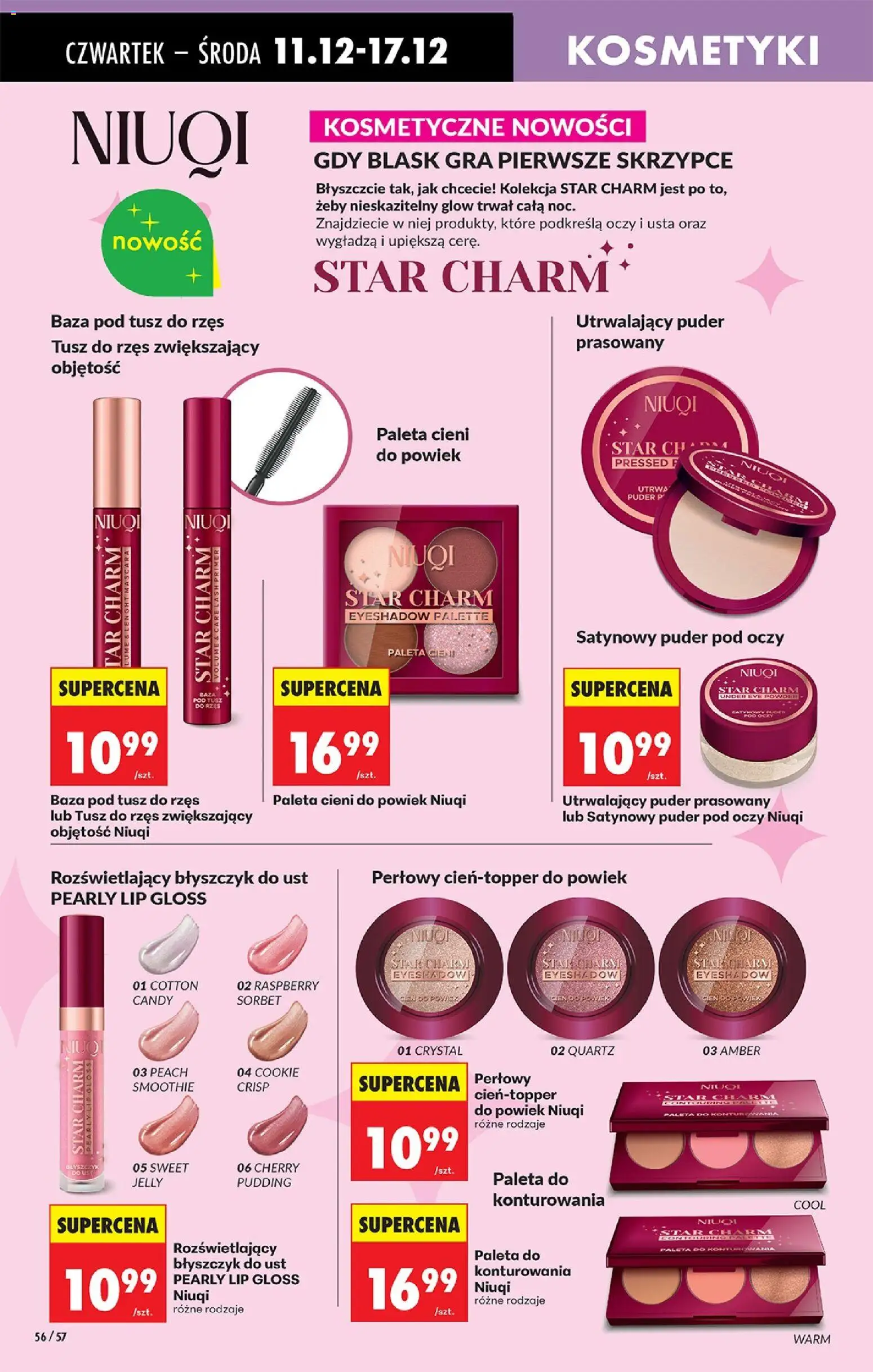 Biedronka gazetka - Oferta w tym tygodniu od 11.12.2025 | Strona: 74 | Produkty: Smoothie, Sorbet, Puder, Błyszczyk