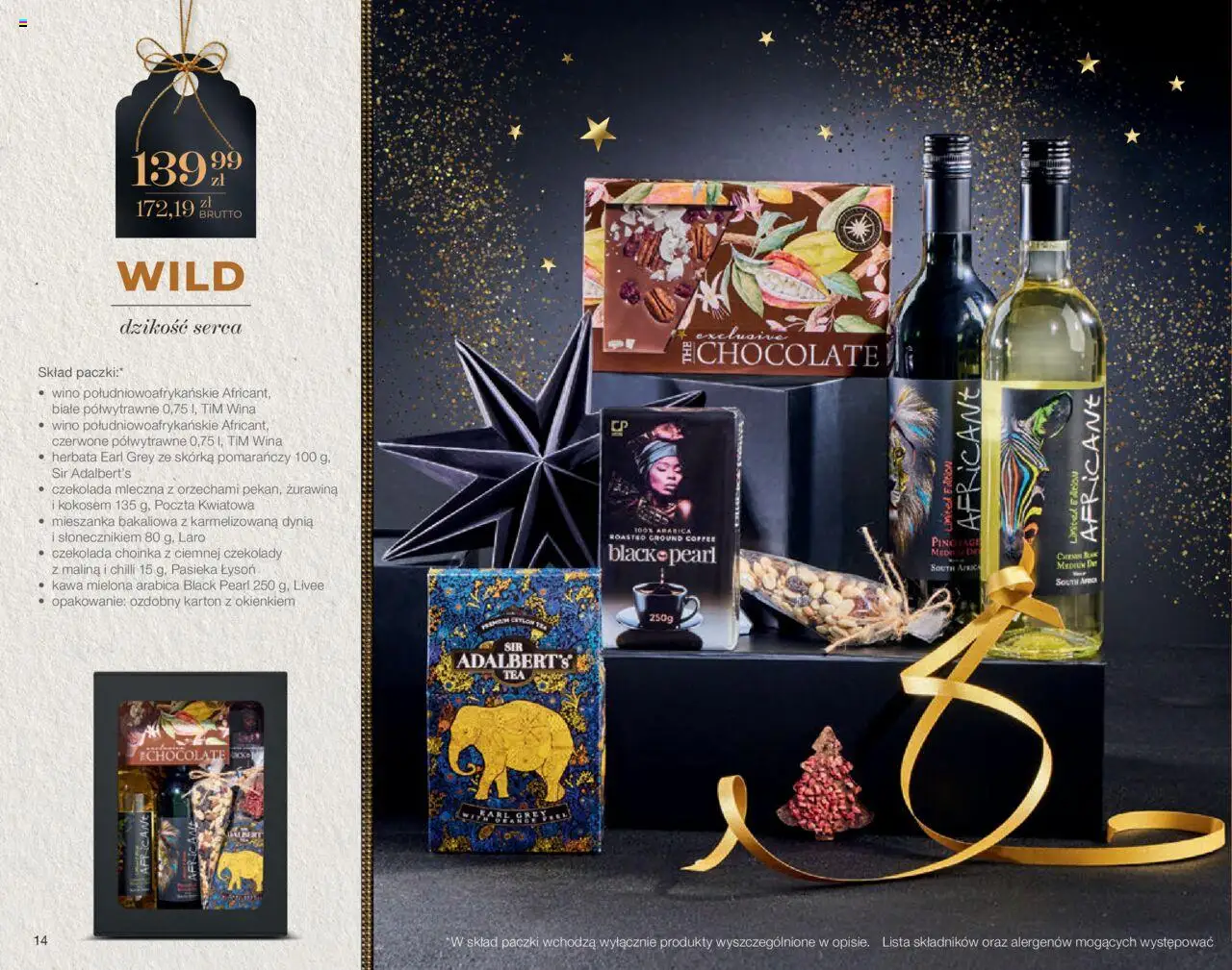 Makro Gazetka - Świat prezentów od 06.10.2025 | Strona: 14 | Produkty: Czekolady, Czekolada, Wino, Herbata