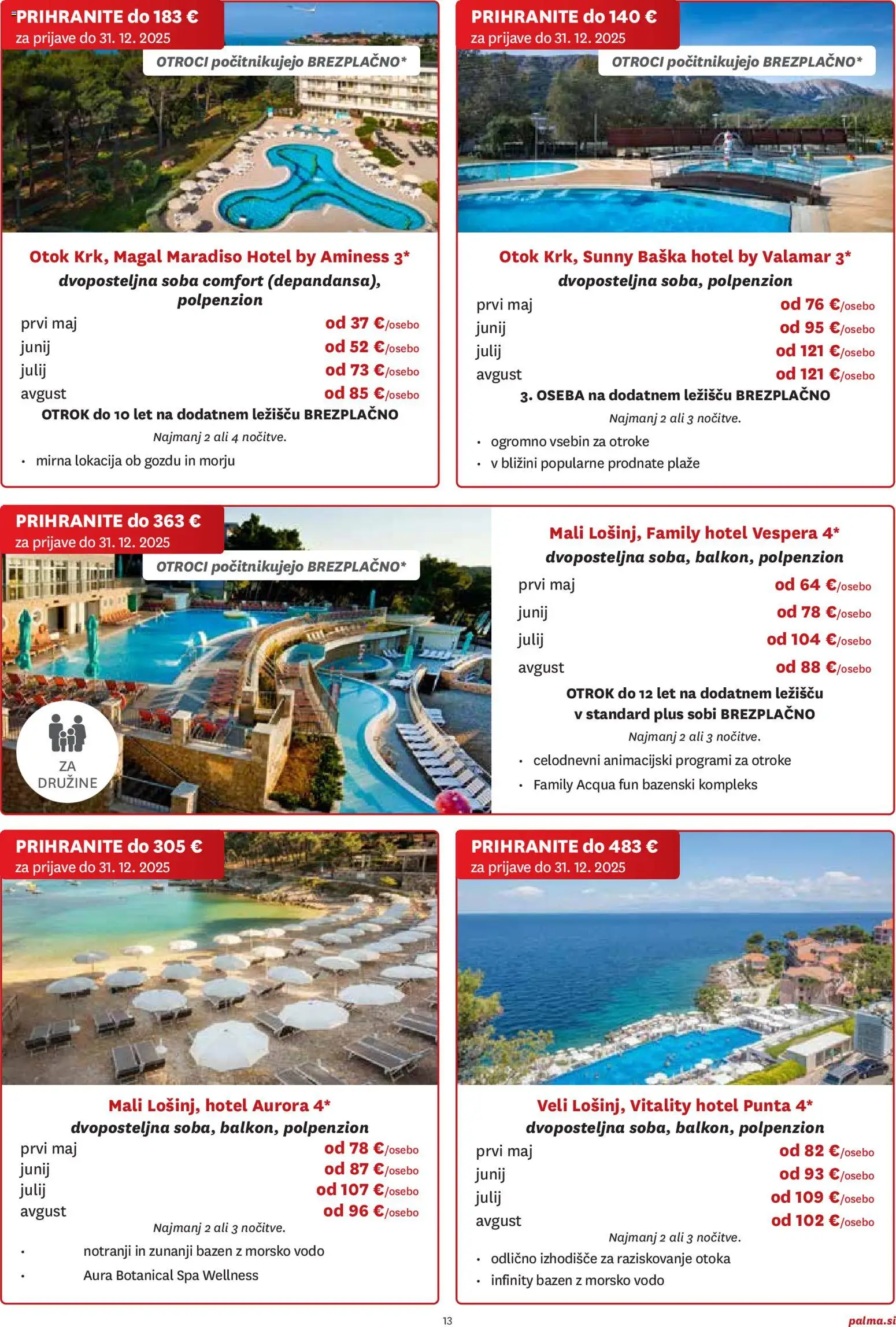 Novi Palma katalog ponudbe – veljaven od 06.11.2025 | Stran: 13 | Izdelki: Bazen