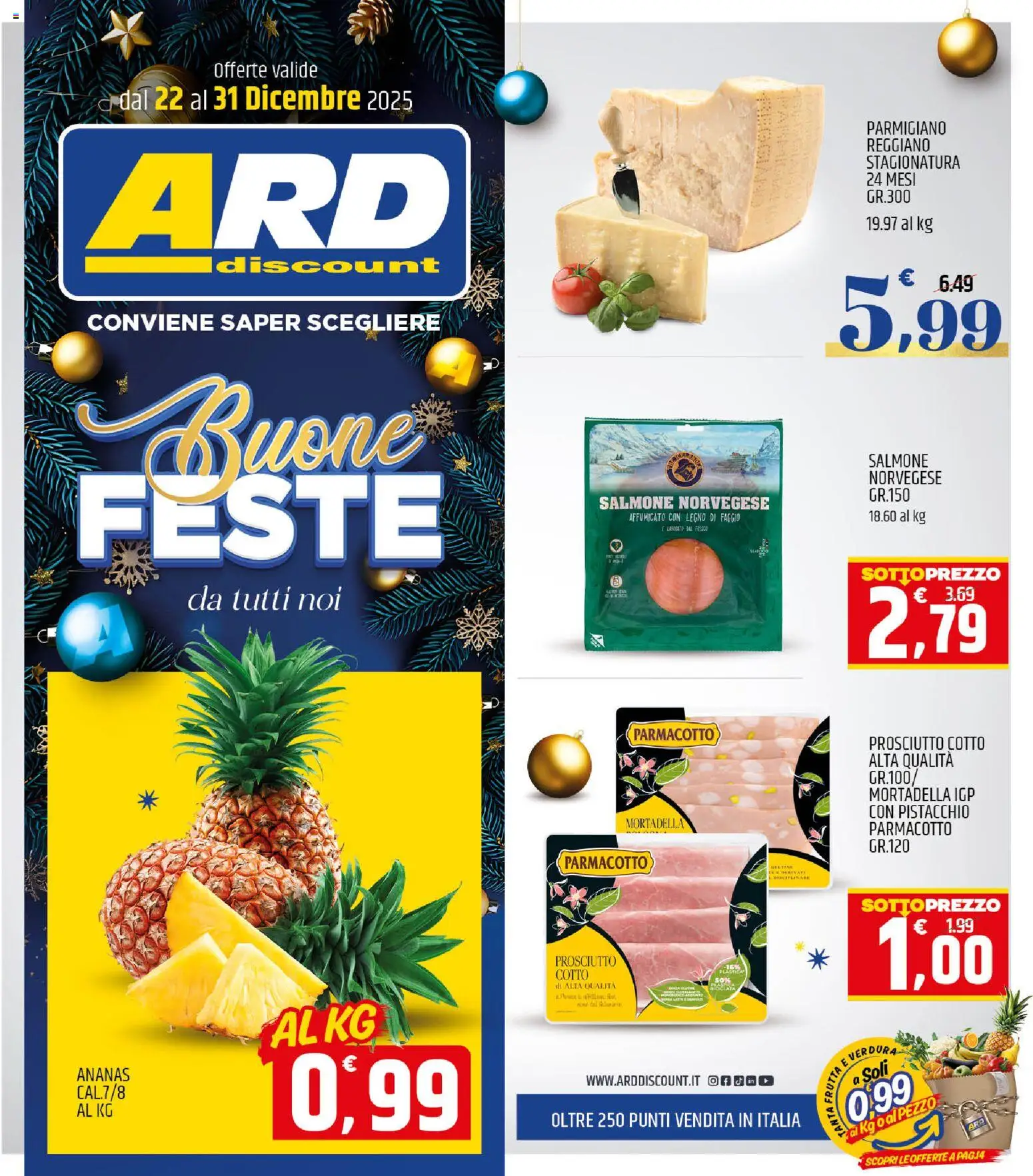 Volantino ARD Discount del 22.12.2025 | Pagina: 1
