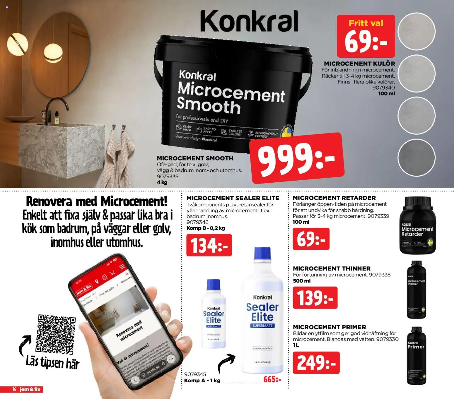 Jem & Fix reklamblad aktuell från 19.01.2026 | Sida: 16 | Produkter: Primer