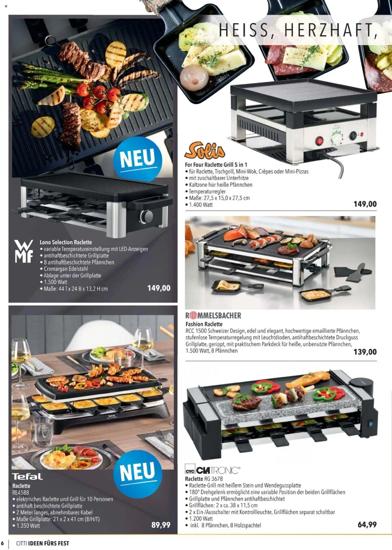 CITTI tilbudsavis – gyldig fra 10.12.2025 | Side: 6 | Produkter: Grill, Kabel