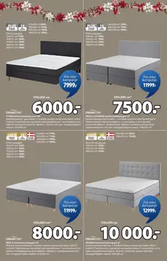 Forhåndsvisning av JYSK kundeavis gyldig fra 15.12.2025 | Side: 18 | Produkter: Kontinentalseng, Суміш дитяча, Madrass, Sengegavl