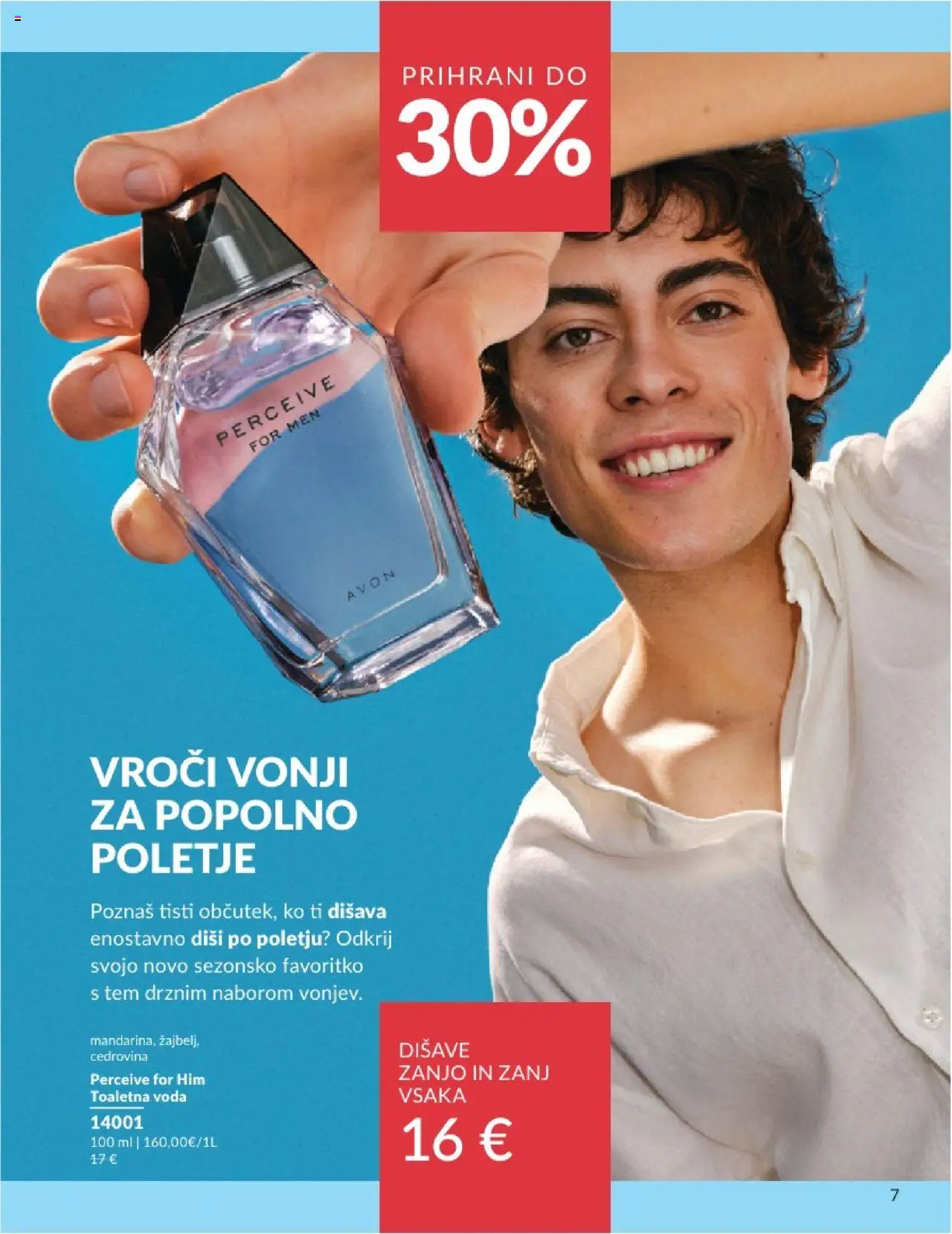Avon katalog │ velja od 01.07.2025 | Stran: 7 | Izdelki: Disava, Voda, Toaletna voda