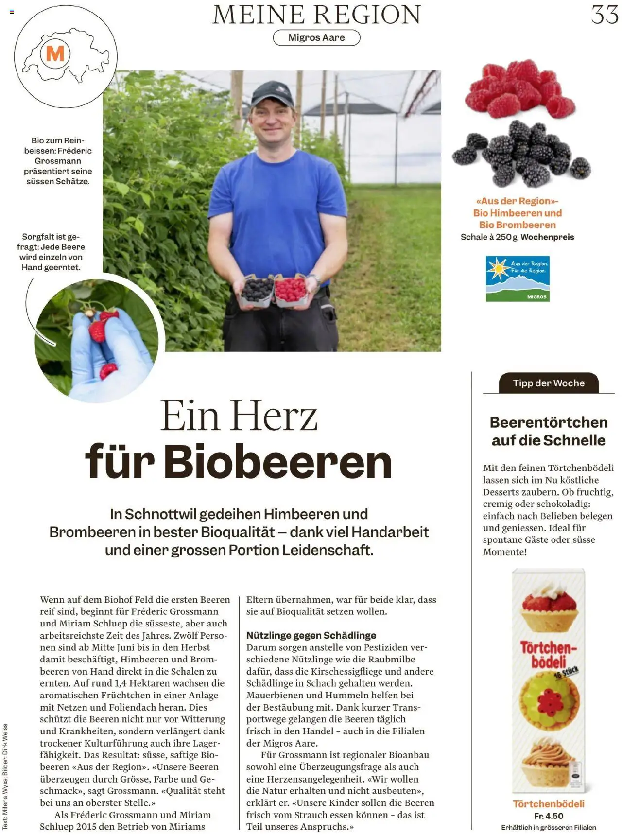 Migros - Magazin ab 05.08.2025 | Seite: 33 | Produkte: Bilder