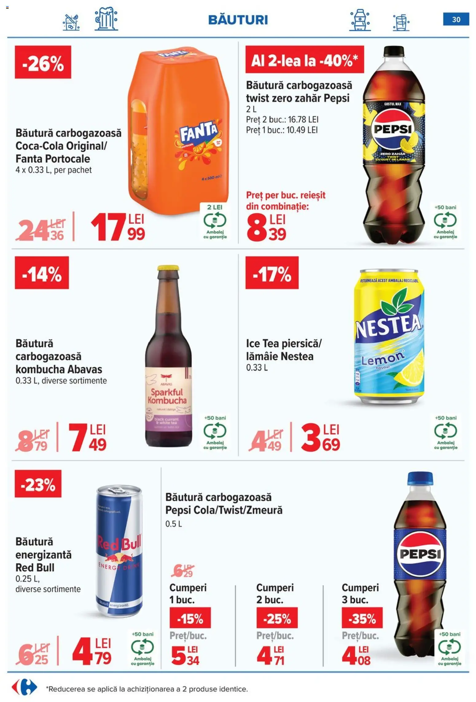 Noul catalog Carrefour – valabil de la 09.03.2026 | Pagină: 33 | Produse: Köpek Sabunu, Portocale, Ice tea, Lămâie