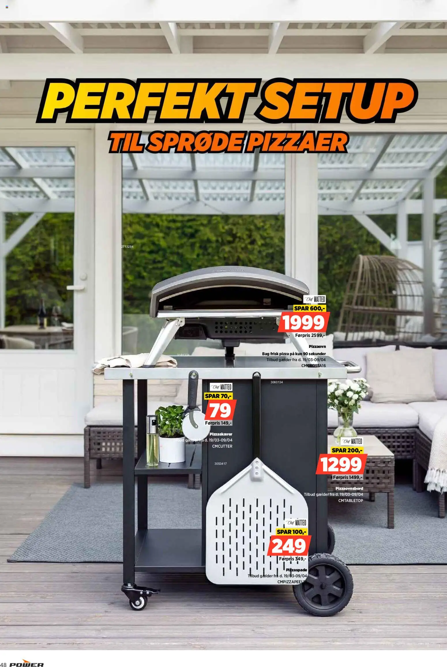 Power tilbudsavis – gyldig fra 01.04.2026 | Side: 48 | Produkter: Pizza