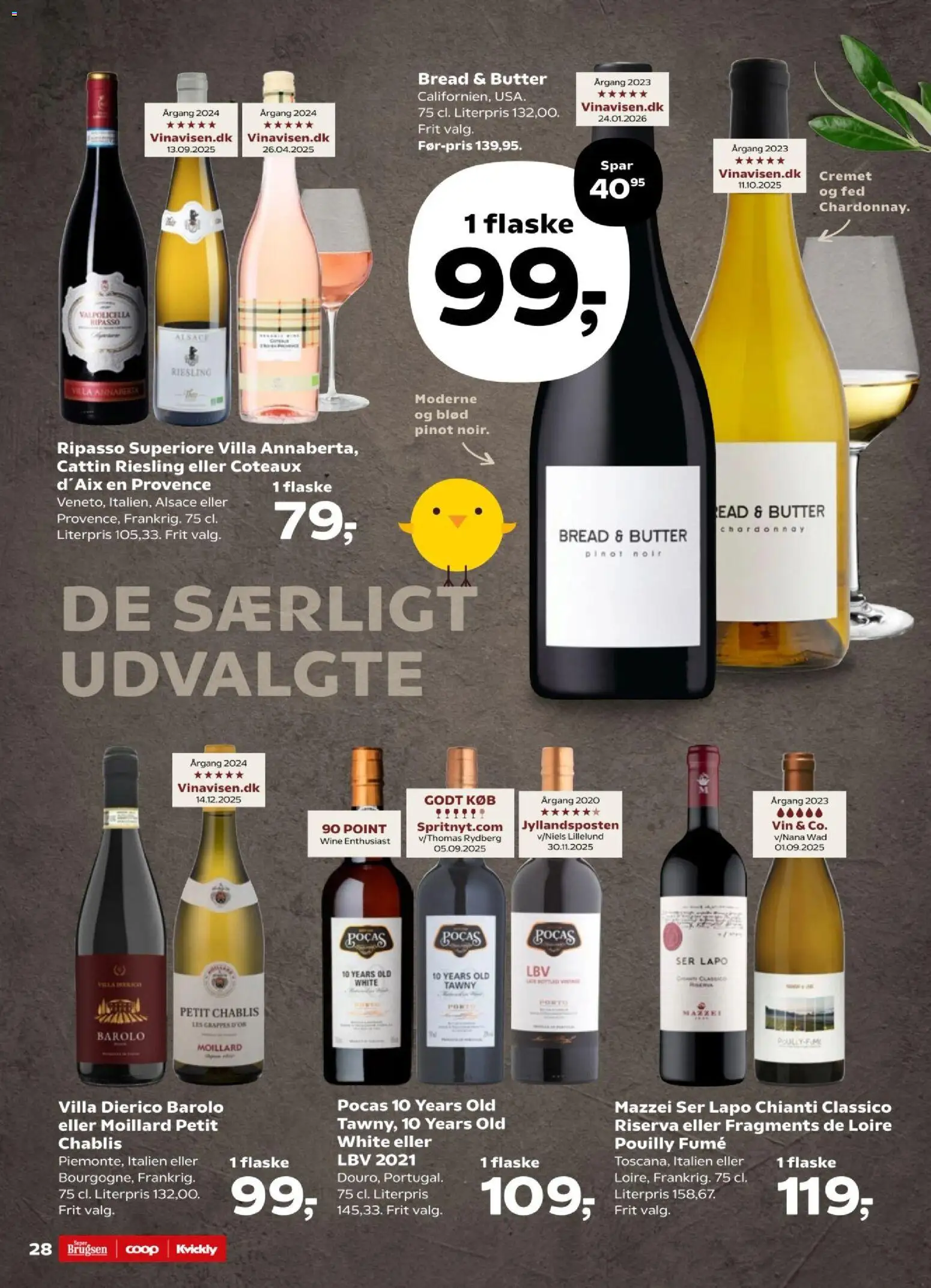 Super Brugsen tilbudsavis – gyldig fra 19.03.2026 | Side: 28 | Produkter: Vin
