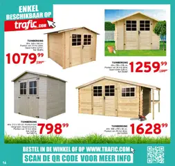 Trafic folder - Voorbeeld van een folder van Trafic, geldig van 25.03.2026 | Pagina: 16 | Producten: Planken