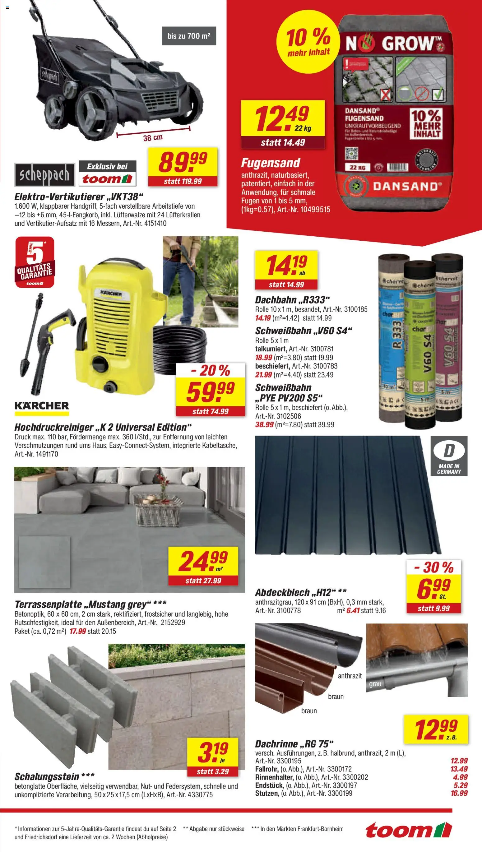 Toom Baumarkt Prospekt 	 – gültig ab 28.03.2026 | Seite: 17 | Produkte: Hochdruckreiniger