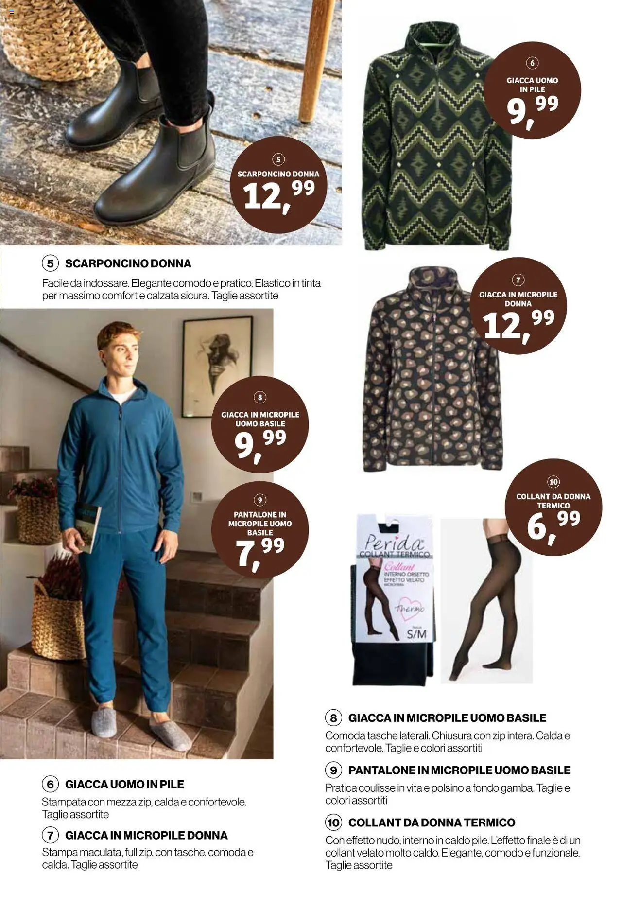 Volantino IN's del 15.10.2025 | Pagina: 11 | Prodotti: Pile, Giacca, Collant, Stampa