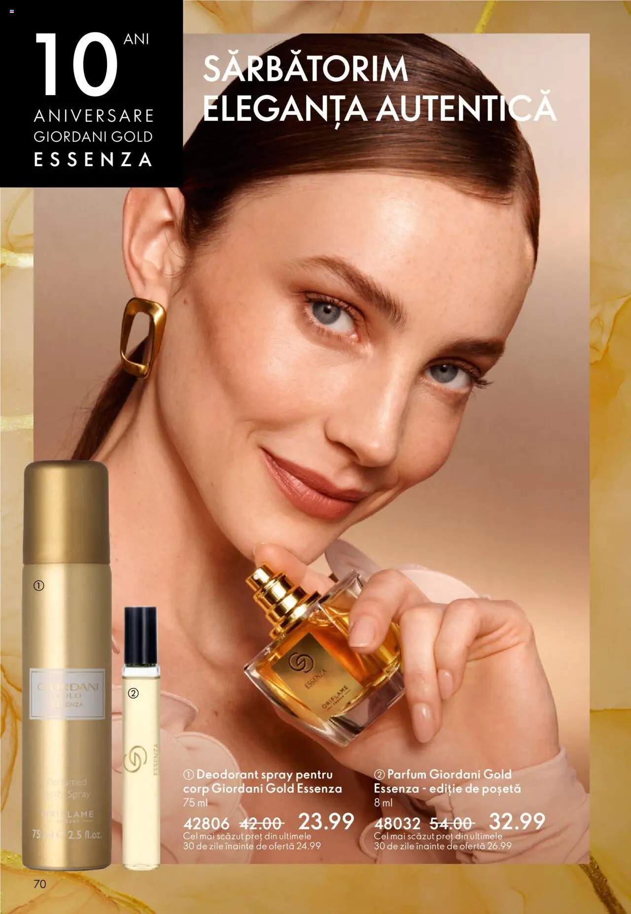 Oriflame catalog 13 2025 – valabil de la 10.09.2025 | Pagină: 70 | Produse: Body, Parfum, Deodorant