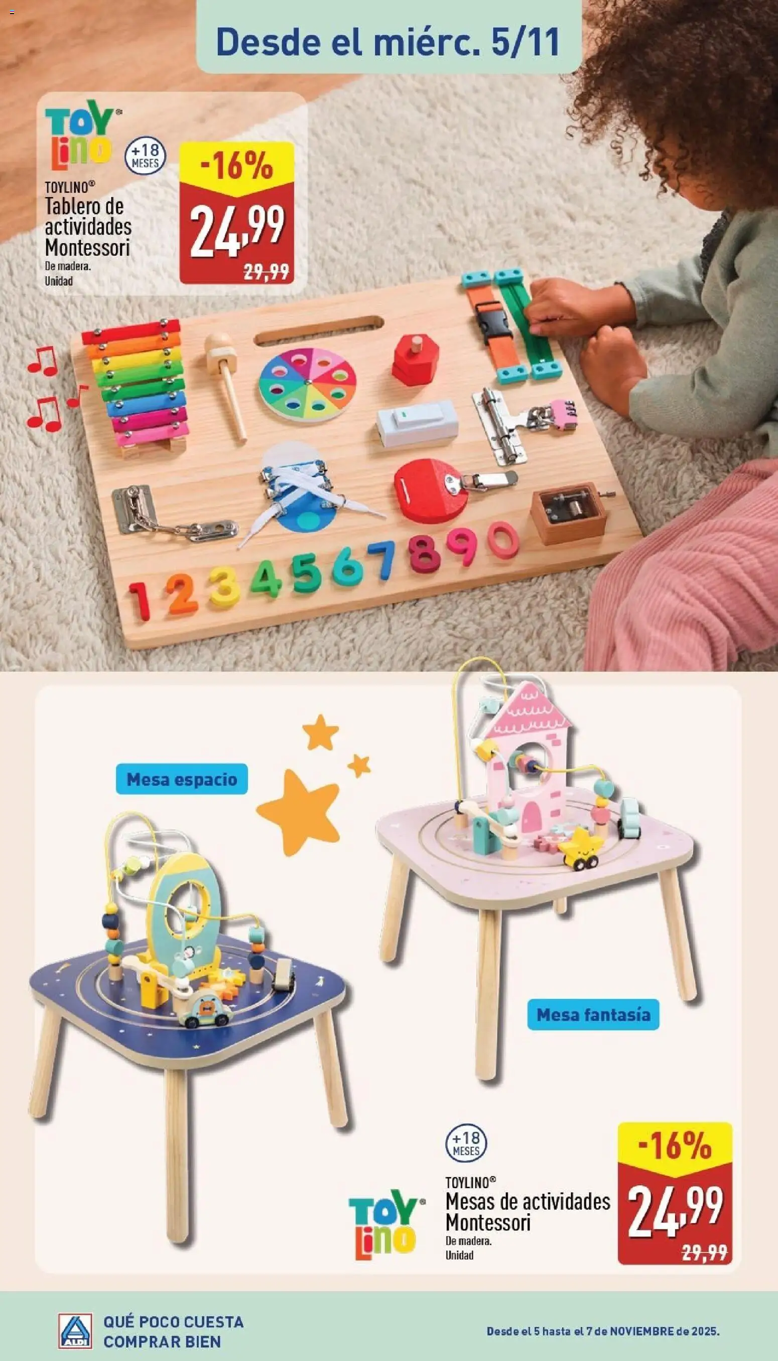 Aldi folleto Península │ válido desde el 02.11.2025 | Página: 24 | Productos: Mesa