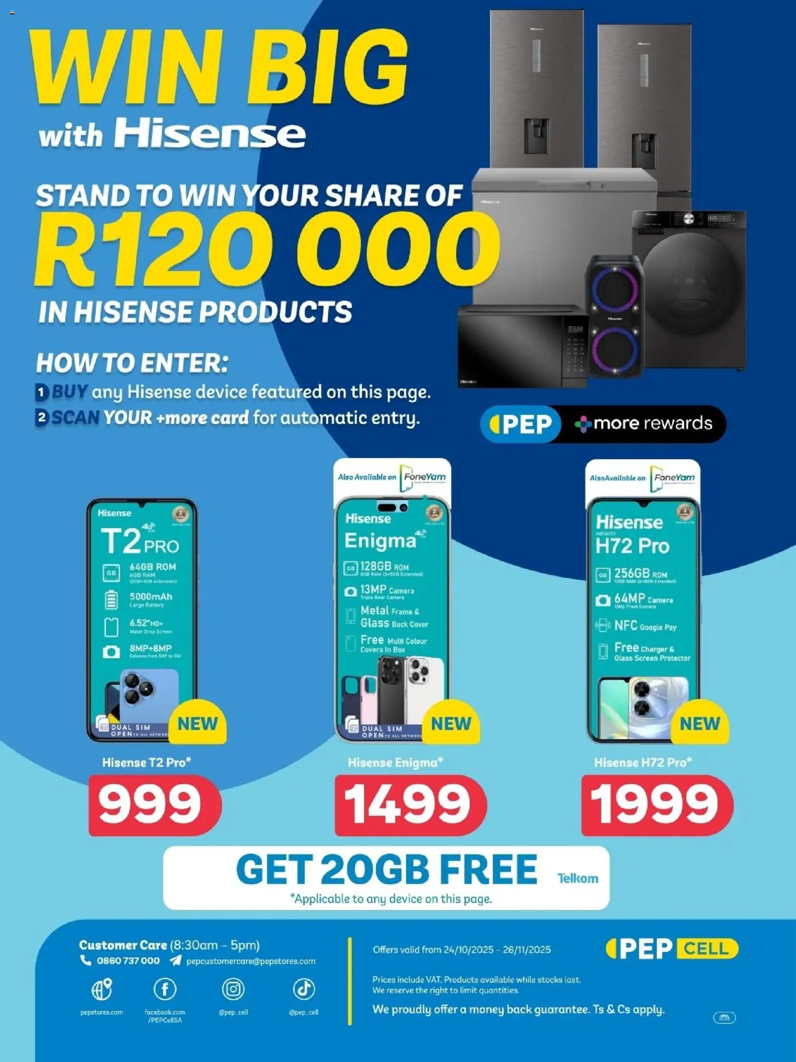 New PEP Stores catalogue – valid from 24.10.2025 | Page: 12 | Products: Sim, Cover, Frame, Battery