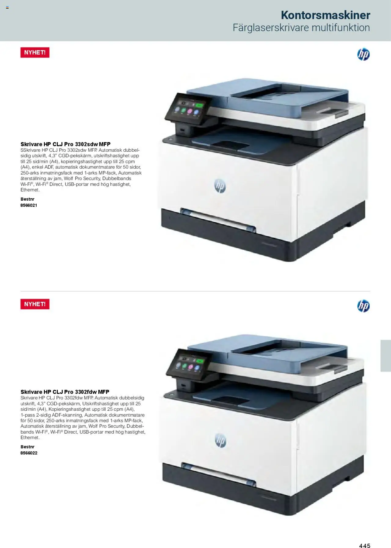 Office Depot reklamblad aktuell från 01.02.2025 | Sida: 447 | Produkter: Skrivare