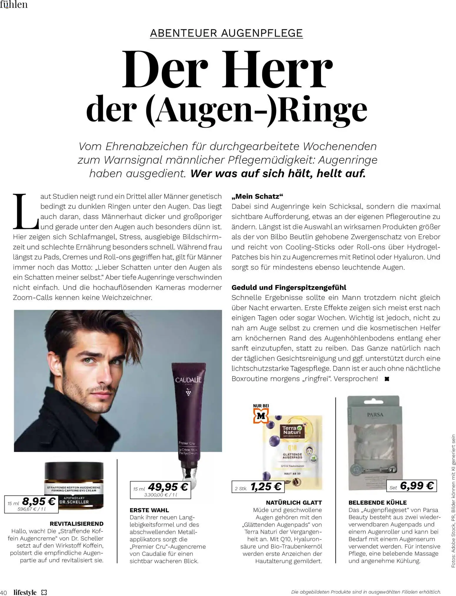 Müller Lifestyle – gültig ab 14.11.2025 | Seite: 40 | Produkte: Creme, Bildschirm, Augenserum