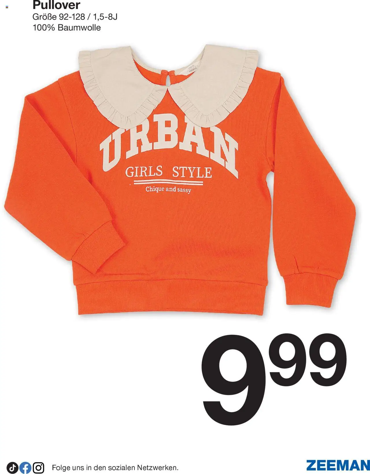 Zeeman Prospekt 	 – gültig ab 06.09.2025 | Seite: 7 | Produkte: Pullover
