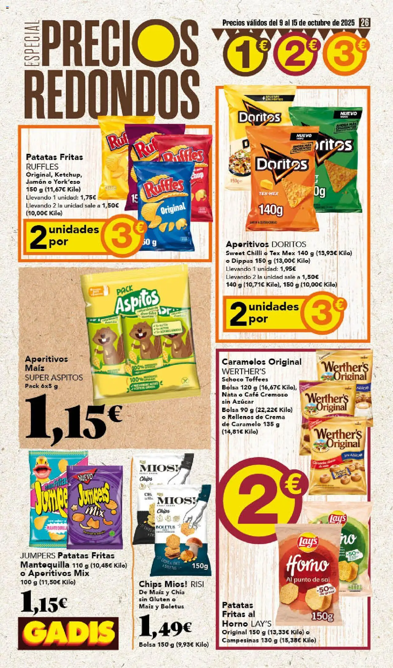 Gadis folleto │ válido desde el 09.10.2025 | Página: 26 | Productos: Café, Jamón, Horno, Συσκευή ροής