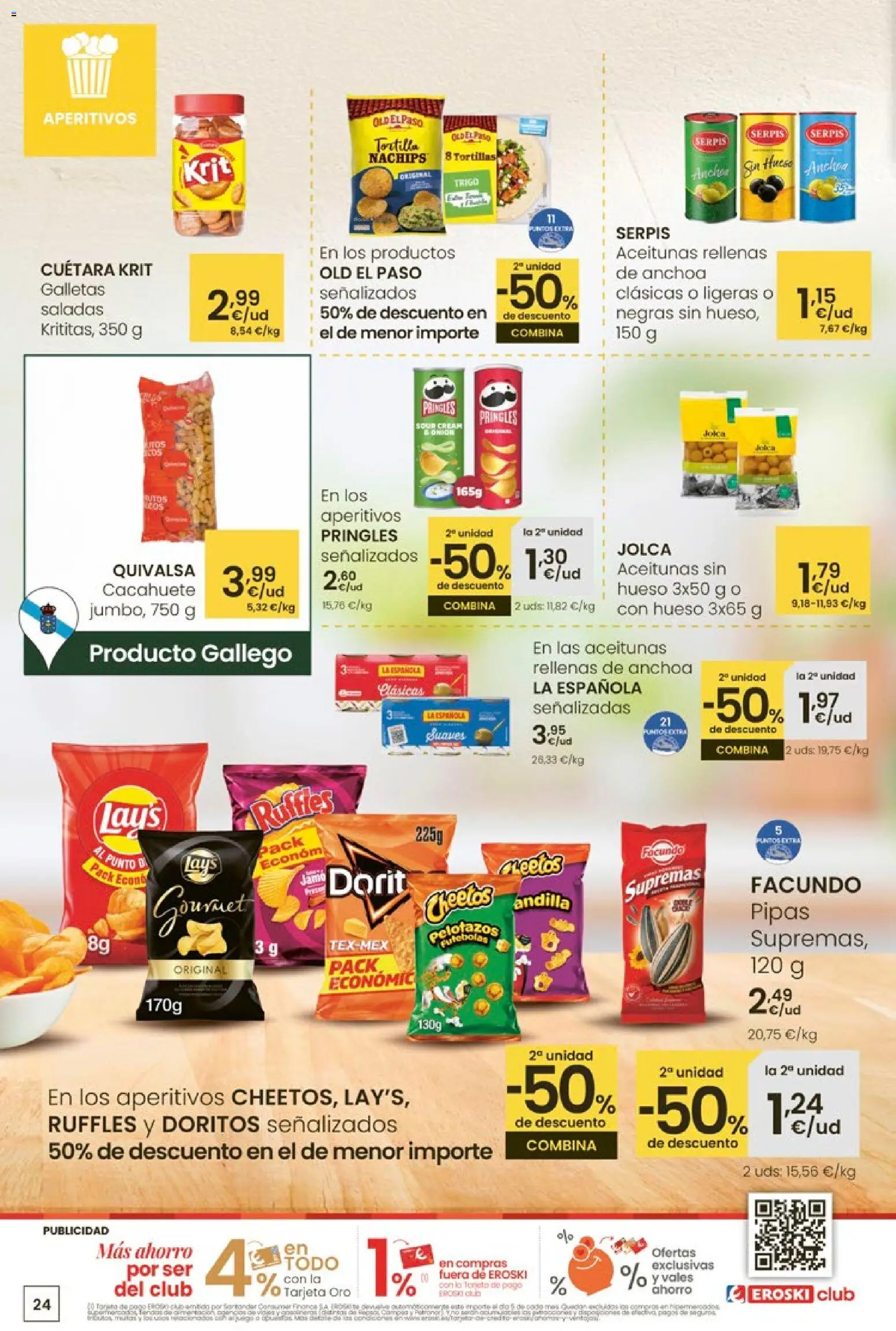 Eroski - Carnaval del ahorro │ válido desde el 29.01.2026 | Página: 24 | Productos: Galletas, Anchoa
