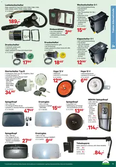 Lagerhaus Verschleißteile & Zubehör ab 01.01.2026 gültig | Seite: 19 | Produkte: Spiegel