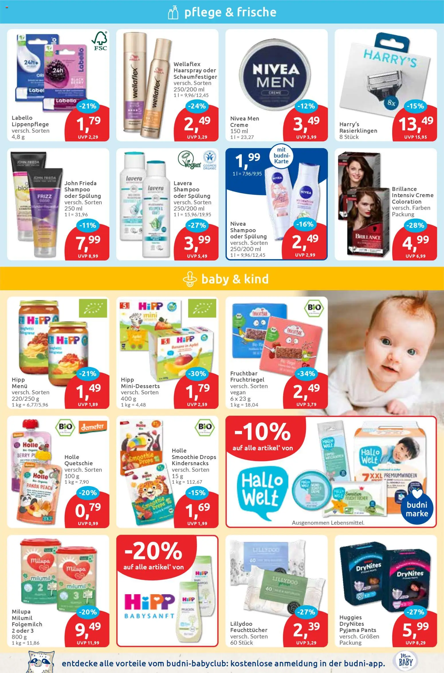 Budni Prospekt 	 – gültig ab 01.12.2025 | Seite: 3 | Produkte: Shampoo, Spülung, Haarspray, Creme