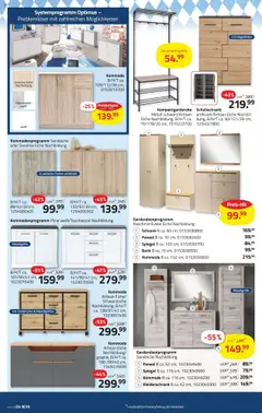 Roller Prospekt 	 – gültig ab 07.09.2025 | Seite: 10 | Produkte: Kleiderschrank, Kommode, Schrank, Spiegel