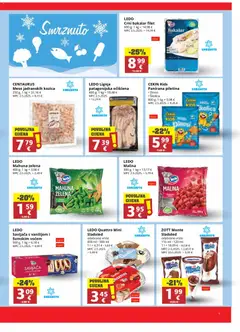 Katalog Ultra Gros - Pregled kataloga iz trgovine Ultra Gros, vrijedi od 18.03.2026 | Stranica: 7 | Proizvodi: Mahuna, Meso, Sladoled, Bakalar