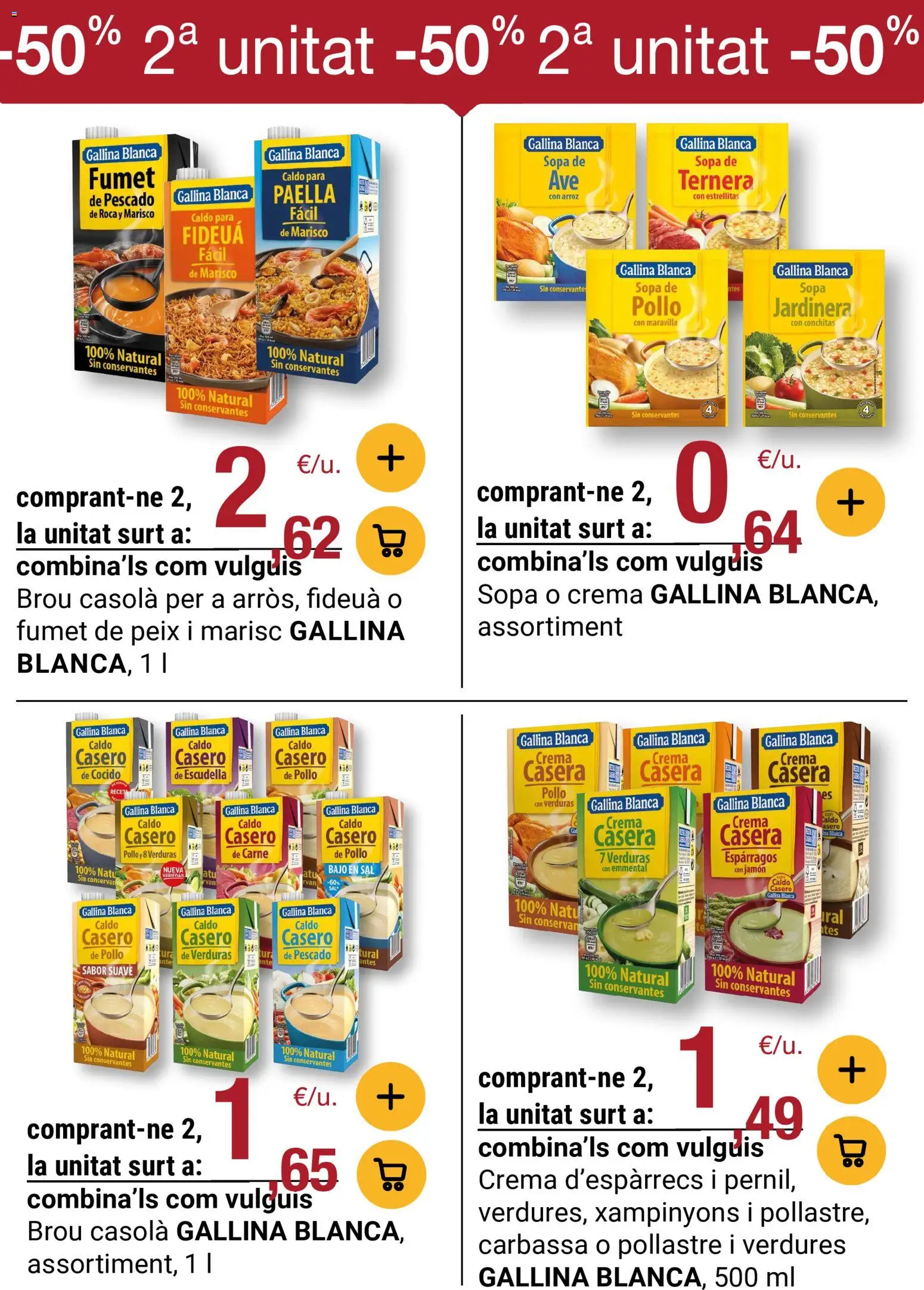 Bonpreu - Folleto │ válido desde el 03.02.2026 | Página: 9 | Productos: Jardinera, Pescado, Νερό καρύδας, Crema