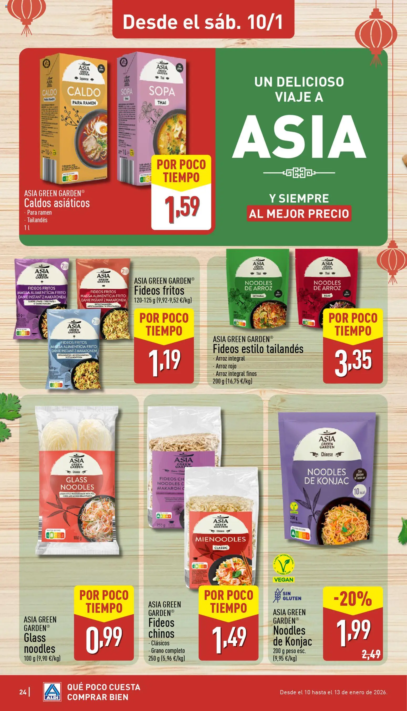 Aldi folleto Baleares │ válido desde el 05.01.2026 | Página: 24 | Productos: Arroz, Fideos, Ξινό, Peso