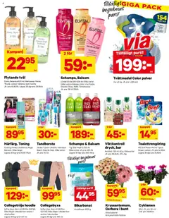 City Gross reklamblad aktuell från 11.08.2025 | Sida: 6 | Produkter: Toning, Balsam, Hoodie, Torrschampo