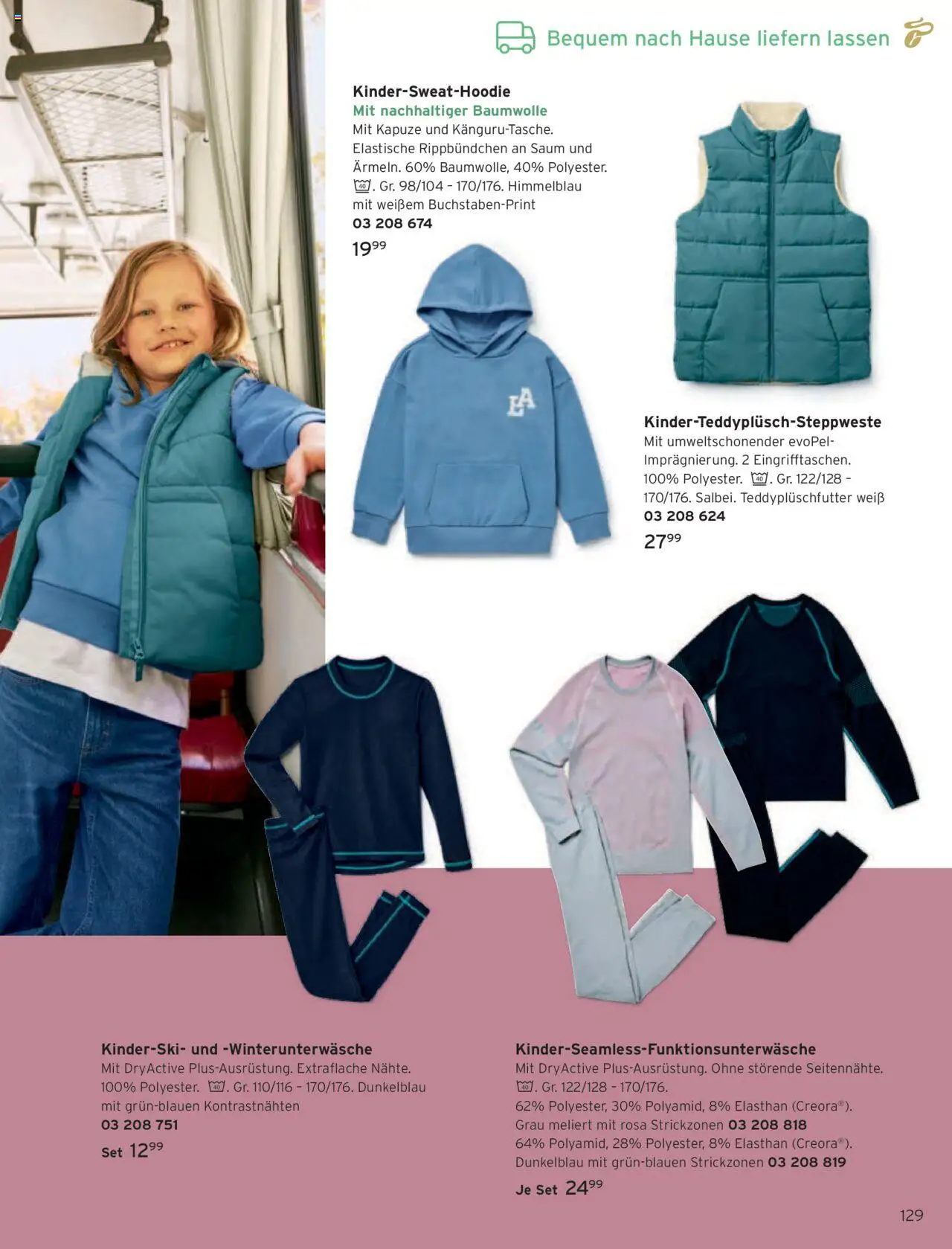 Katalog Tchibo Herbst – gültig ab 15.09.2025 | Seite: 129 | Produkte: Kinderski
