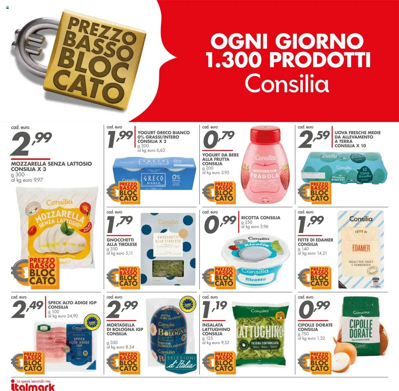 Volantino Italmark del 06.08.2025 | Pagina: 20 | Prodotti: Speck, Frutta, Mortadella, Terra