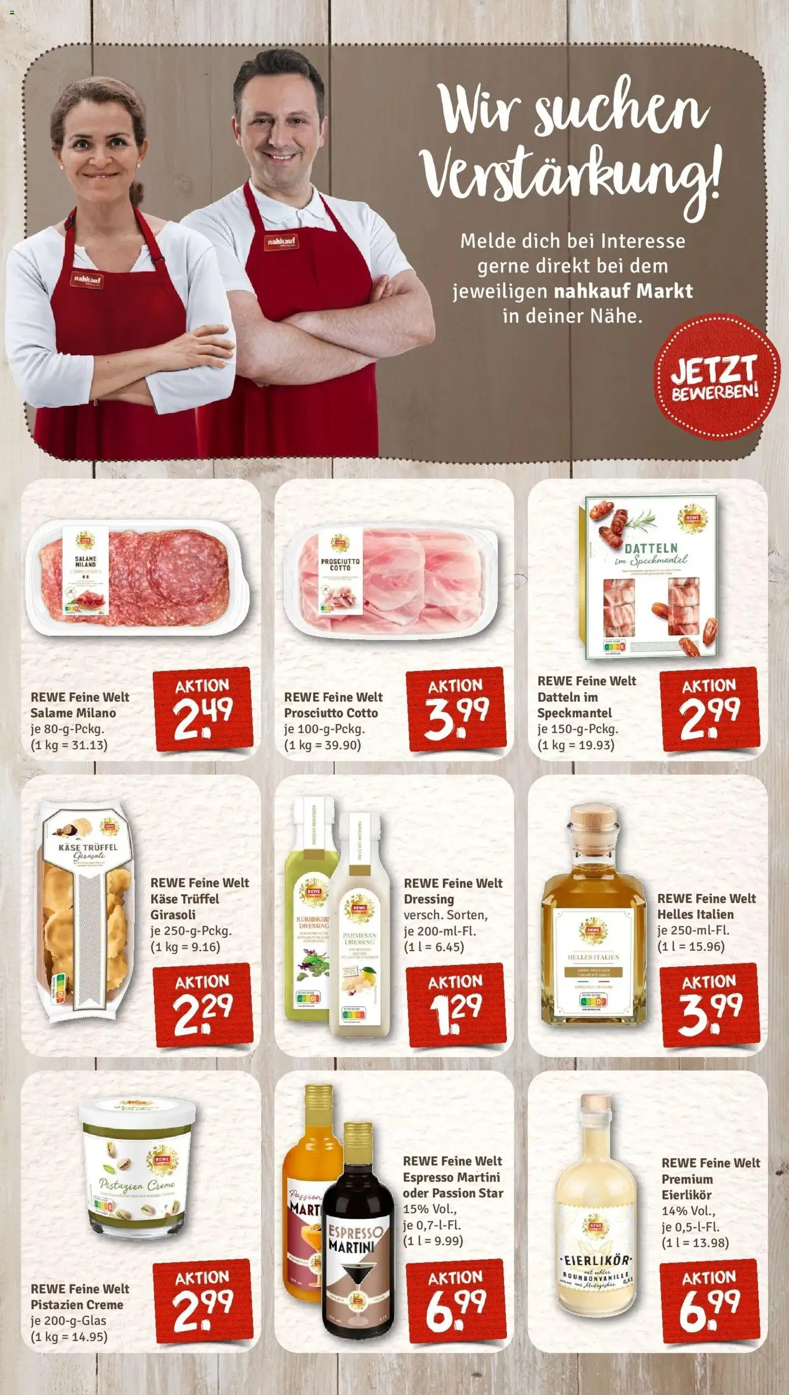 Rewe Prospekt Wildpoldsried	 – gültig ab 30.03.2026 | Seite: 11 | Produkte: Martini, Käse, Dressing, Creme