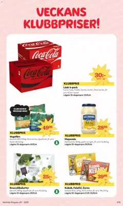 Vegofärs, Garant, 850-900g, flera sorter, djupfryst, jfr-pris 55,50-58,76/kg - Förhandsvisning av reklamblad från butik Hemköp aktuell från 15.12.2025 | Sida: 4