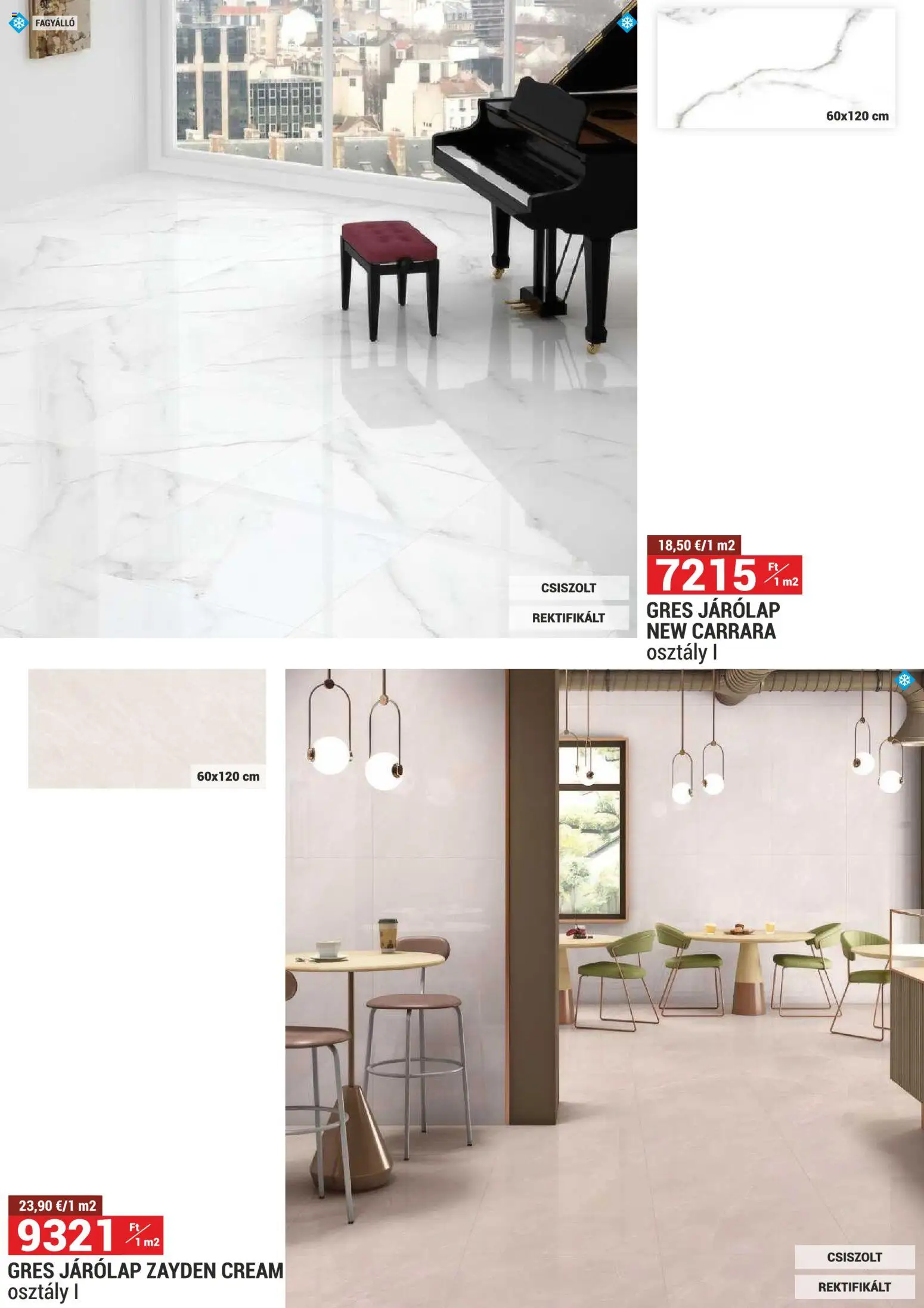 Merkury Market akciós ujság - amely érvényes a következő dátumtól: 02.01.2026 | Oldal: 16 | Termékek: Gres, Járólap