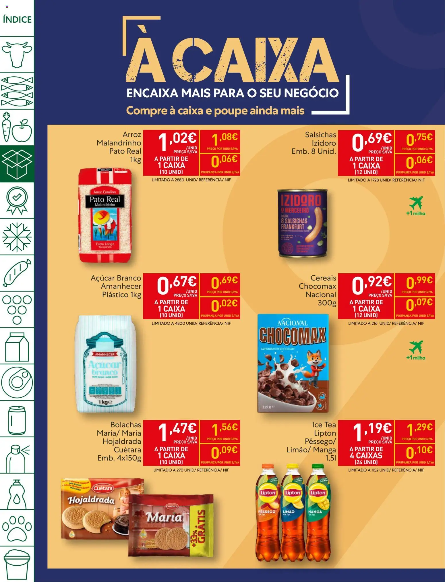 Recheio folheto │ válido de 02.12.2025 | Página: 6 | Produtos: Chocolate, Arroz, Açúcar, Cereais