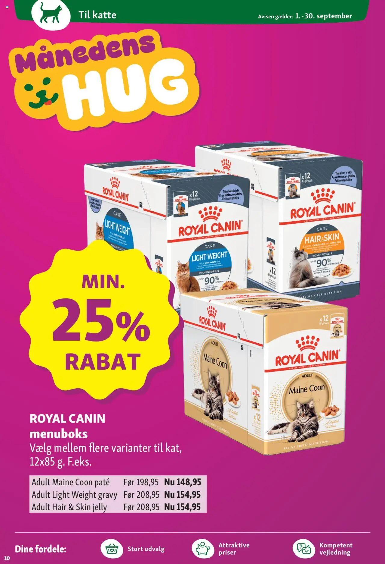 Maxi Zoo Tilbudsavis gyldig fra 01.09.2025 | Side: 10 | Produkter: Paté