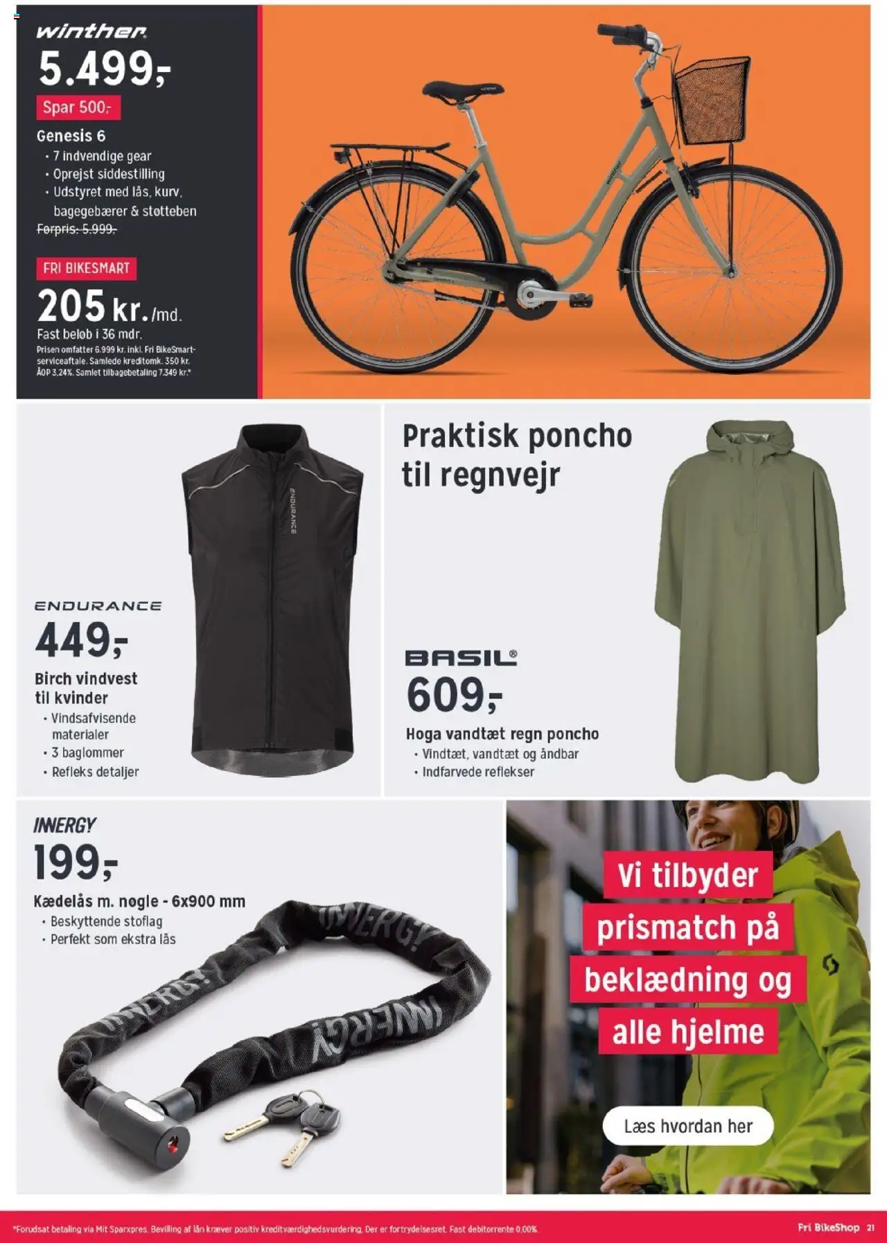 Fri BikeShop tilbudsavis – gyldig fra 30.09.2025 | Side: 21 | Produkter: Søm